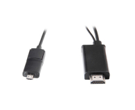Arkas KABEL USB/microUSB - HDMI 3M ARKAS czarny # - 1457255 - zdjęcie 3